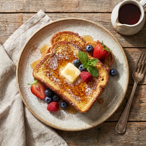 Classic Vanilla Cinnamon French Toast