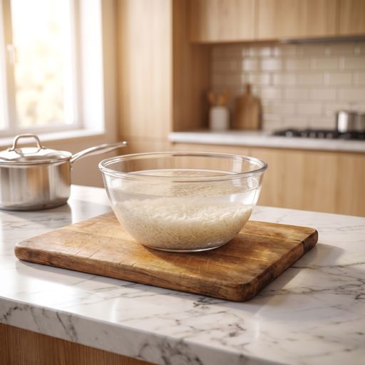 Step 1a: Soak the Rice