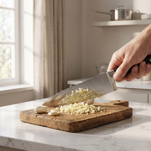 Minced garlic