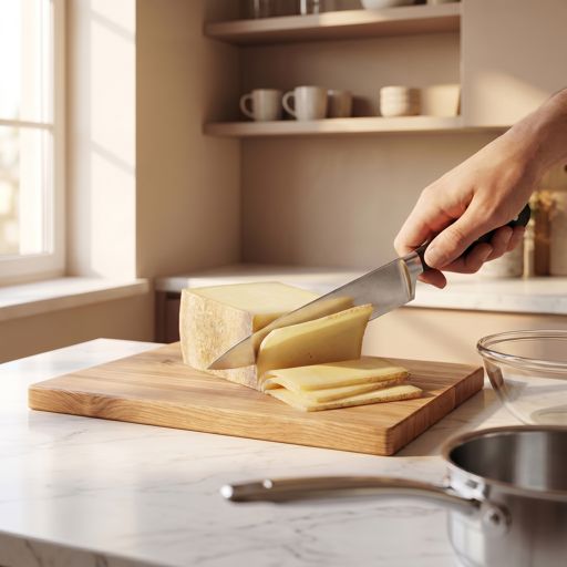 Thinly Sliced Gruyère cheese
