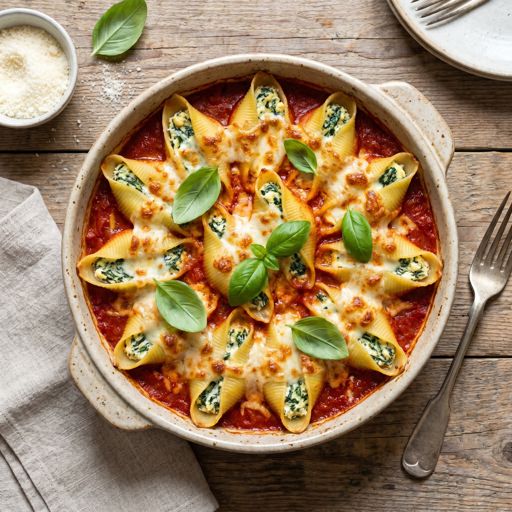 Classic Ricotta Stuffed Shells