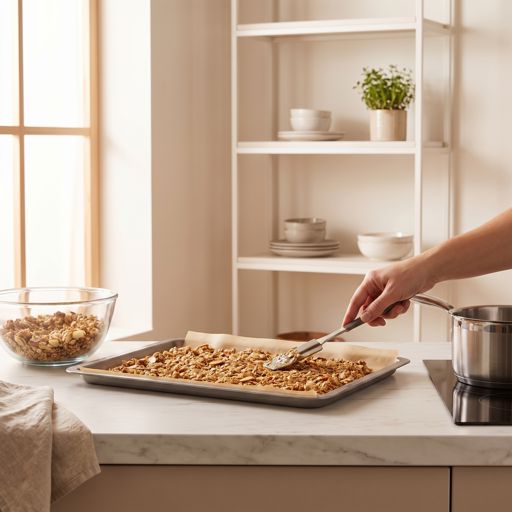 Step 3a: Bake the Granola